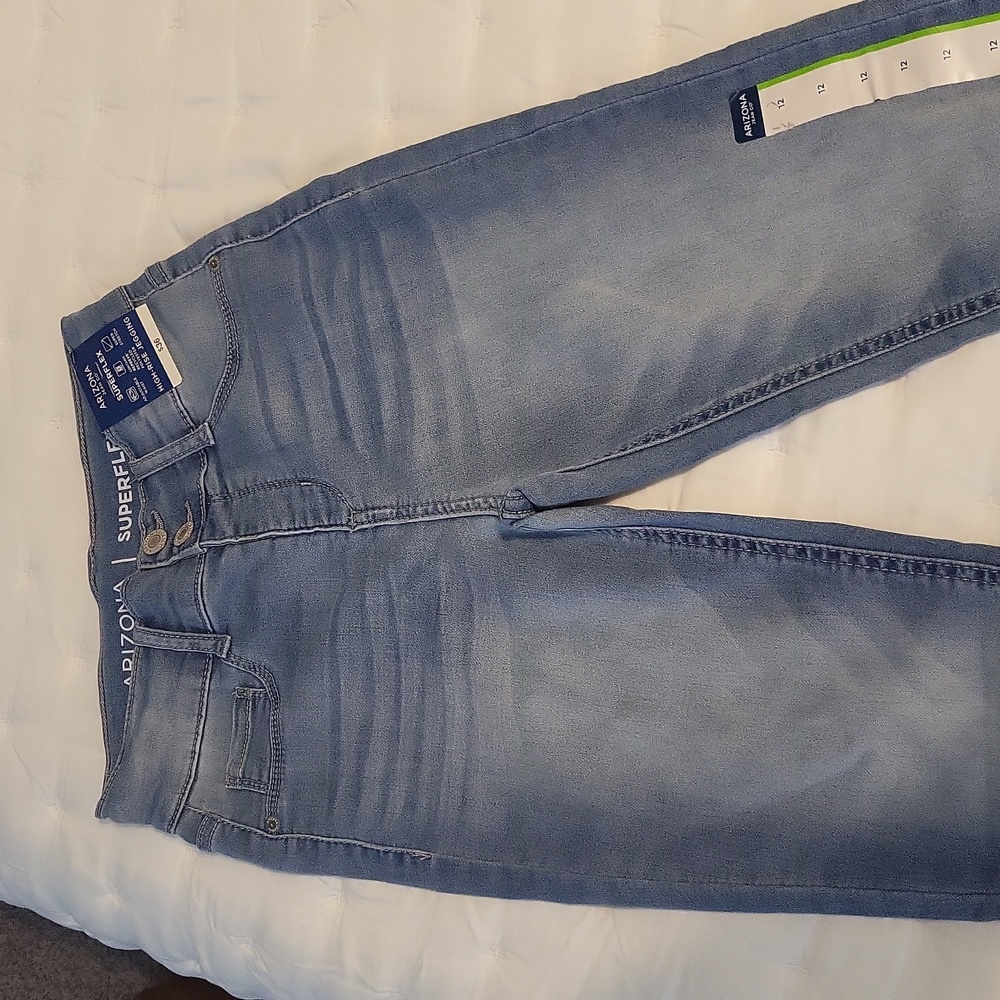 Arizona superflex girls high-rise jeggings
